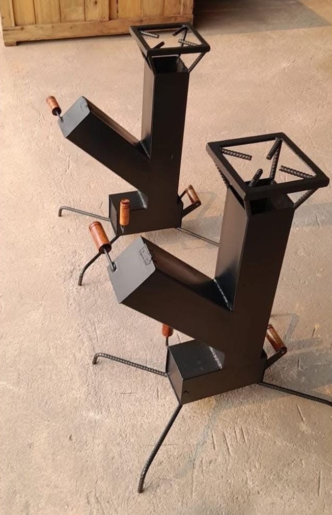 Rocket stove manufacturing process at SGE Fabs Coimbatore